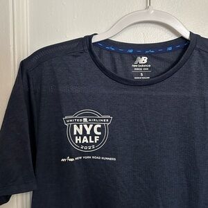 New Balance Impact Run Short Sleeve (NWOT, NYC Half Marathon)
